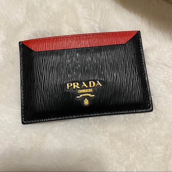 Prada Leather Wallet Card - Picture 7 of 7